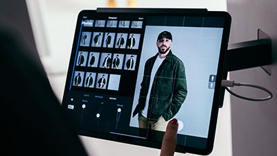 IPad Pro photo vidéo automatisé Profoto StyleShoots